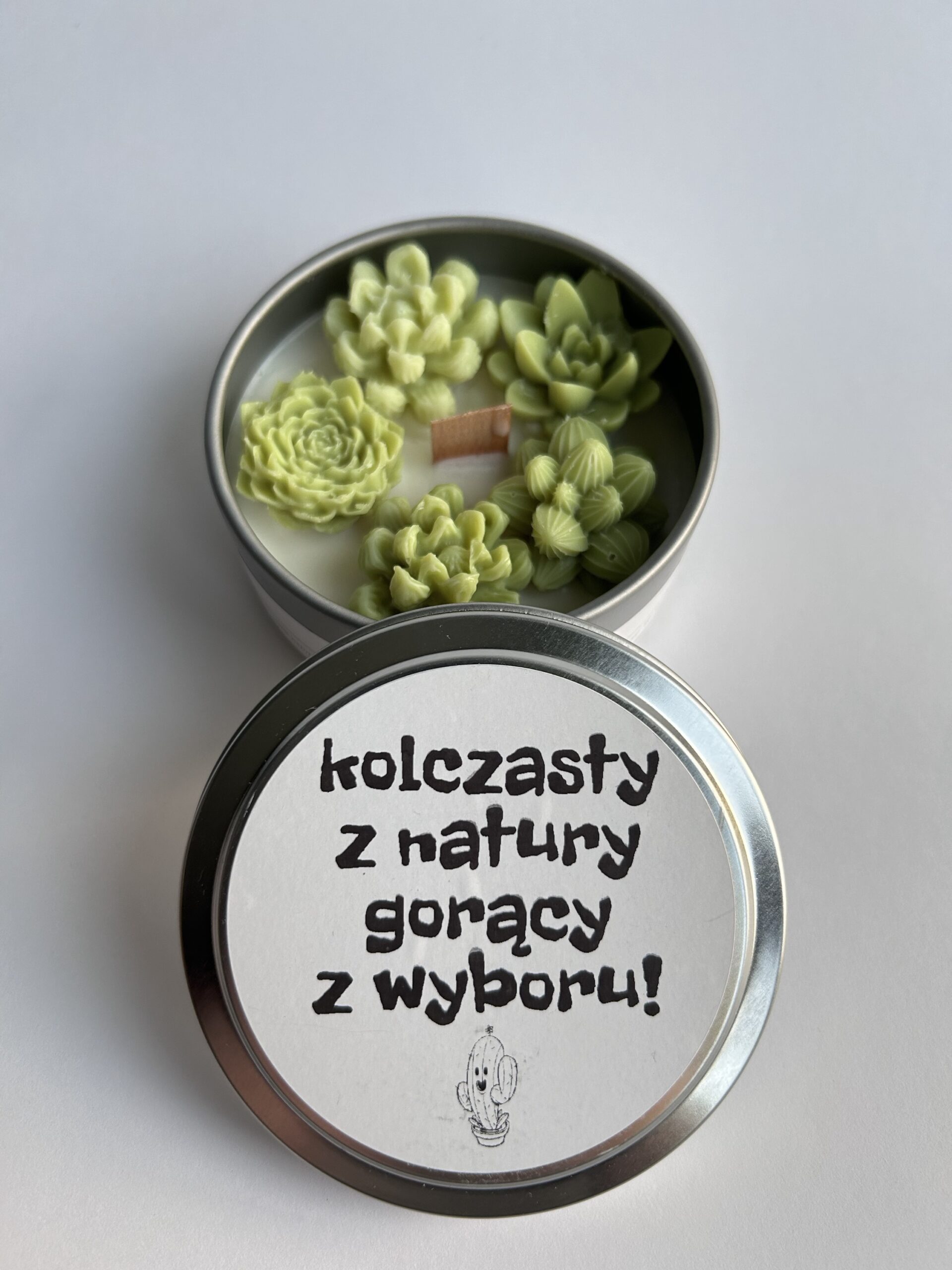 ŚWIECA SOJOWA - KAKTUSY - obrazek 4